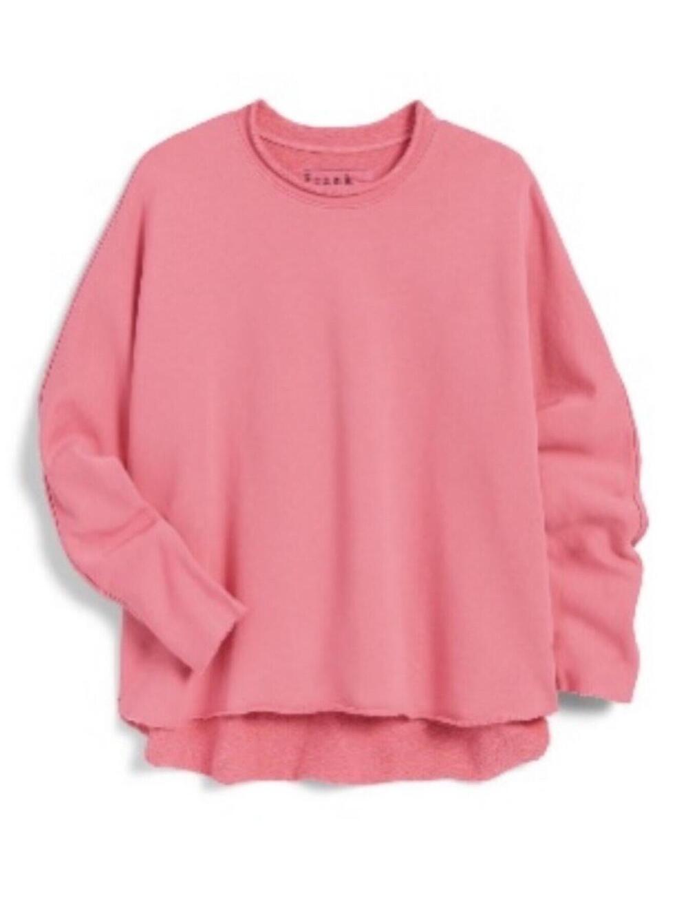 New Frank & Eileen Anna Long Sleeve Capelet in Taffy Size XL $218